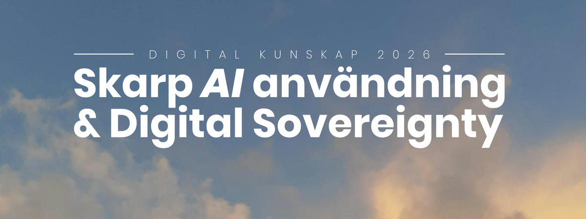 Frukost om Konkreta projekt med AI, och Digital Sovereignty