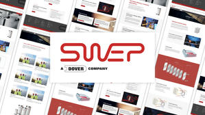 SWEP hemsida med logo